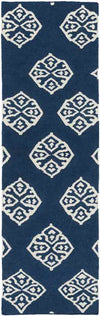 Sellingen Modern Blue Area Rug