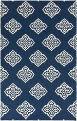 Sellingen Modern Blue Area Rug
