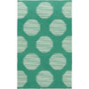 Enterprise Global Emerald/Khaki Area Rug