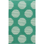 Enterprise Global Emerald/Khaki Area Rug