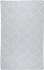 Selwerd Modern Light Blue Area Rug