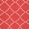 Selwerd Modern Red/Ivory Area Rug