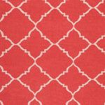 Selwerd Modern Red/Ivory Area Rug
