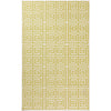 Erie Modern Lime/White Area Rug