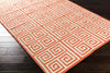 Erie Modern Poppy Red Area Rug