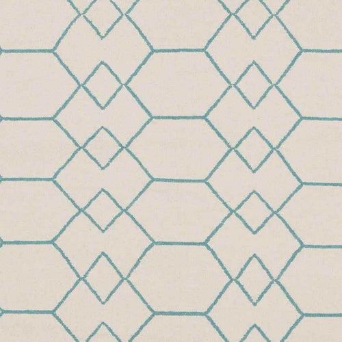 Escambia Modern Light Gray/White Area Rug