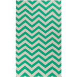 Escondido Modern Emeral/Ivory Area Rug