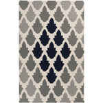 Esto Modern Gray/Navy Area Rug