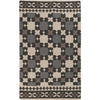 Etowah Modern Black & Gray Area Rug