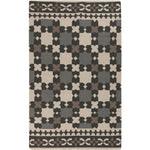 Etowah Modern Black & Gray Area Rug