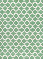 Wigton Cottage Pewter/Green Area Rug