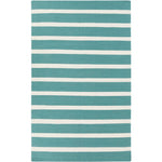 Eva Modern Teal Area Rug