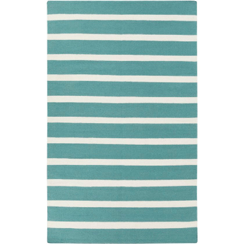 Eva Modern Teal Area Rug