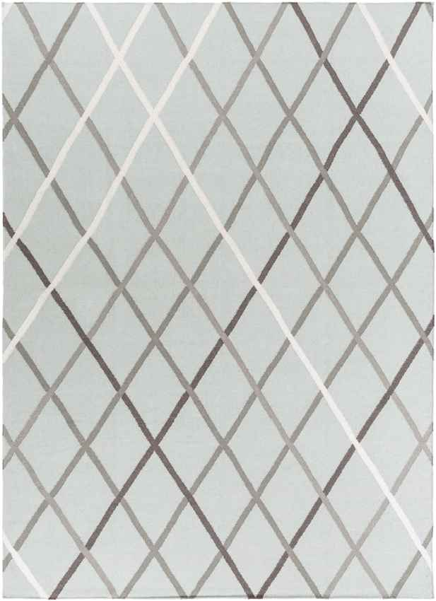 Evergreen Modern Sea Foam Area Rug