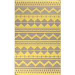 Noella Rustic Lime/Gray Area Rug