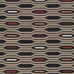 Fairfax Modern Black Olive Area Rug