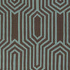 Fairfield Modern Blue/Brown Area Rug