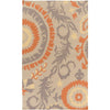Eufaula Global Burnt Orange Area Rug