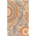 Eufaula Global Burnt Orange Area Rug