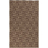 Fairhope Modern Chocolate Area Rug