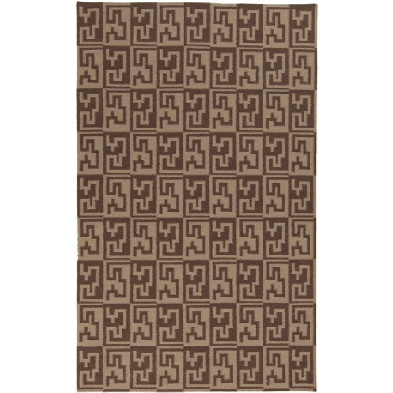 Fairhope Modern Chocolate Area Rug
