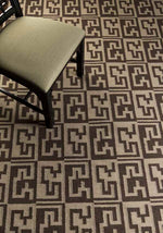Fairhope Modern Chocolate Area Rug
