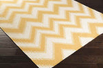 Fairburn Global Gold/White Area Rug