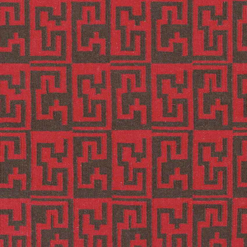 Fairhope Modern Red/Black Area Rug
