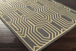 Fairfield Modern Black/White Area Rug