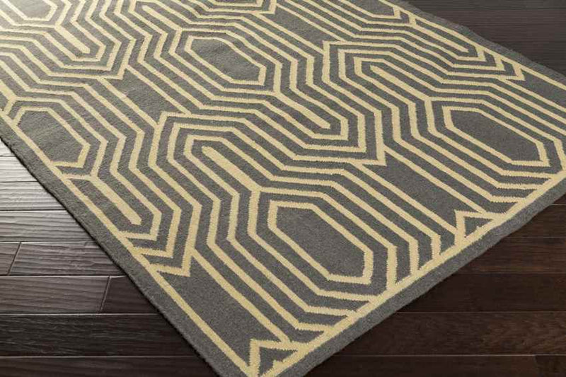 Fairfield Modern Black/White Area Rug