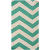 Emelle Modern Juniper/Antique White Area Rug