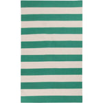 Nathaly Modern Green & Ivory Area Rug