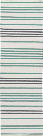 Epes Modern Green/Navy Area Rug