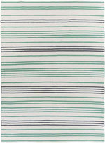 Epes Modern Green/Navy Area Rug