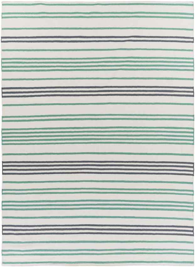 Epes Modern Green/Navy Area Rug
