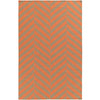 Fairmount Modern Coral/Taupe Area Rug