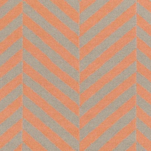 Fairmount Modern Coral/Taupe Area Rug