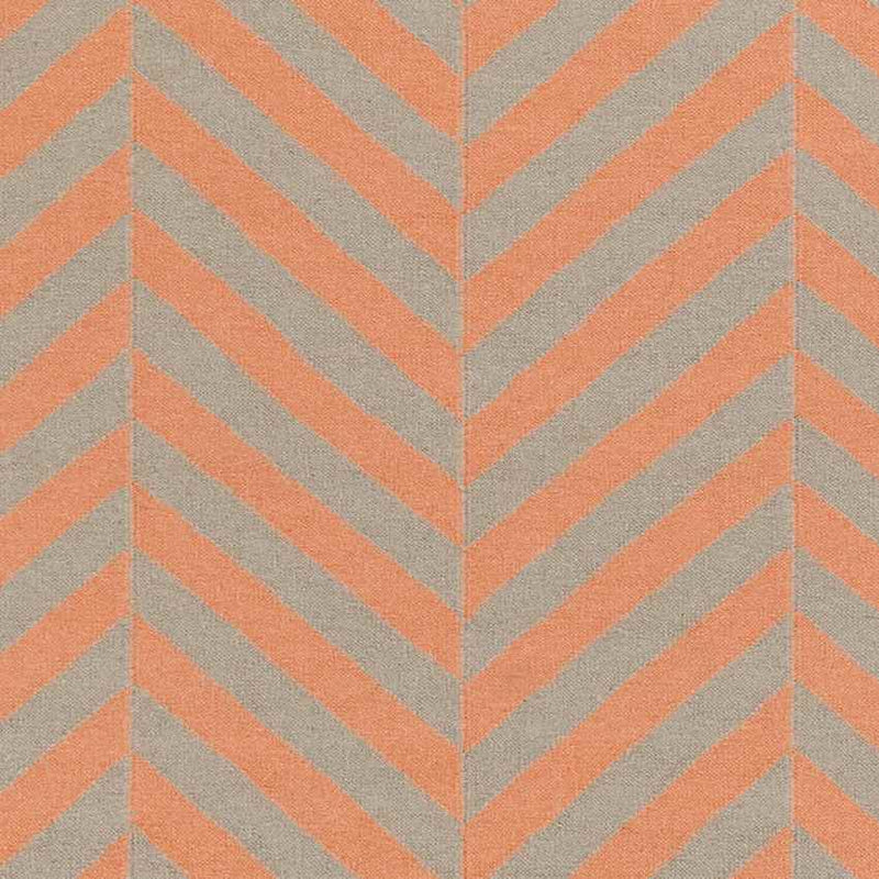Fairmount Modern Coral/Taupe Area Rug
