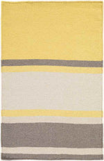 Farmersville Modern Lime/Taupe/Dark Brown Area Rug
