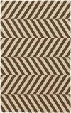 Faunsdale Modern Ivory/Mocha Area Rug