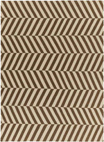 Faunsdale Modern Ivory/Mocha Area Rug