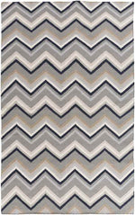 Emmet Modern Gray/Beige Area Rug