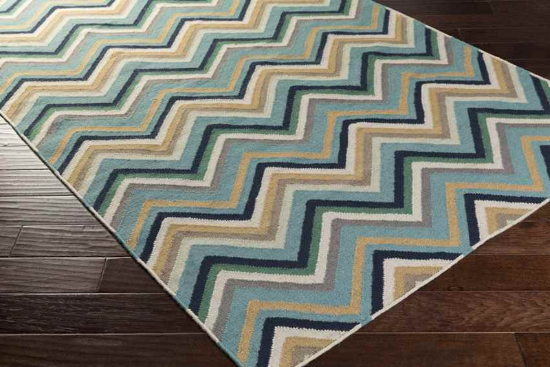 Emmet Modern Blue Area Rug