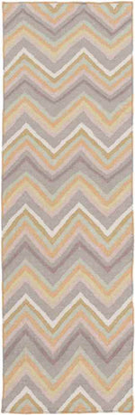 Emmet Modern Gray/Blue/Pink Area Rug