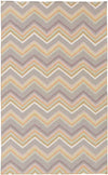 Emmet Modern Gray/Blue/Pink Area Rug