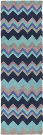 Weende Modern Teal Area Rug