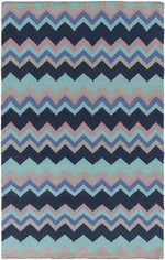 Weende Modern Teal Area Rug