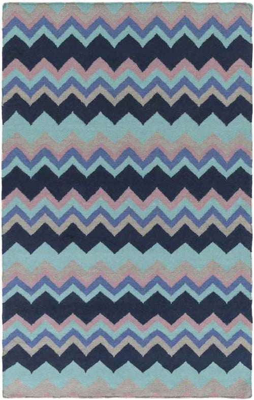 Weende Modern Teal Area Rug