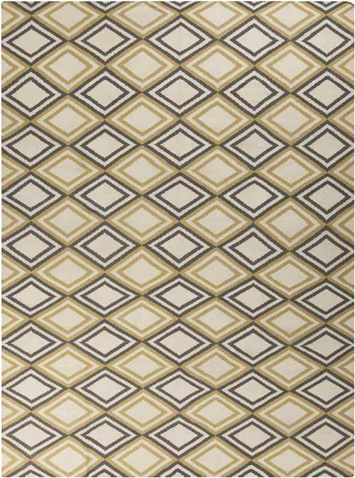 Felsenthal Modern Beige/Gray Area Rug