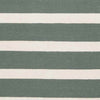 Fenwick Modern White/Peacock Green Area Rug